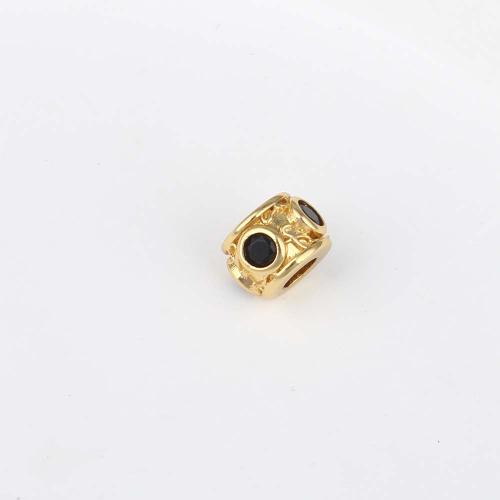 Brass Jewelry Beads, plated, DIY, more colors for choice, nickel, lead & cadmium free, 8.40x8.40x6.30mm, Sold By PC