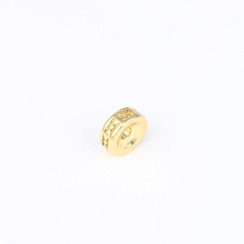 Brass Jewelry Beads, gold color plated, DIY, more colors for choice, nickel, lead & cadmium free, 7.90x7.50x3.10mm, Sold By PC