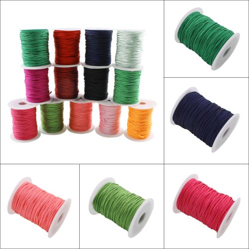 Fahion Cord Jewelry, Polyamide, DIY, more colors for choice, 3x1mm, Sold By PC