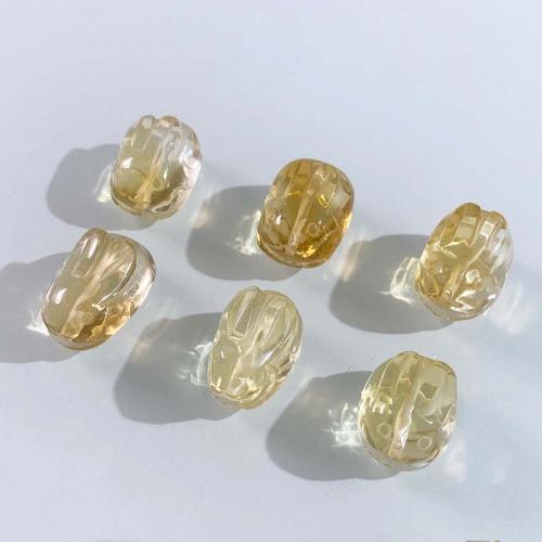 Natural Citrine Beads, Rabbit, DIY & different size for choice, yellow, Sold By PC