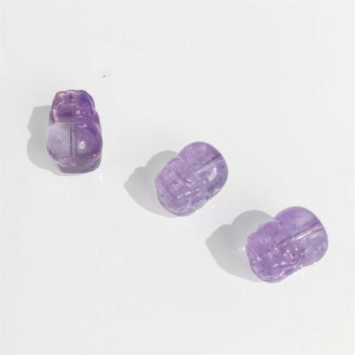 Natural Amethyst Beads, Fabulous Wild Beast, DIY, purple, 14mm, Sold By PC