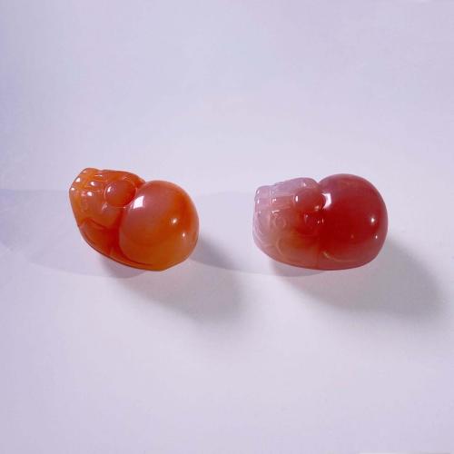 Agate Beads, Fabulous Wild Beast, DIY & different size for choice, red, Sold By PC