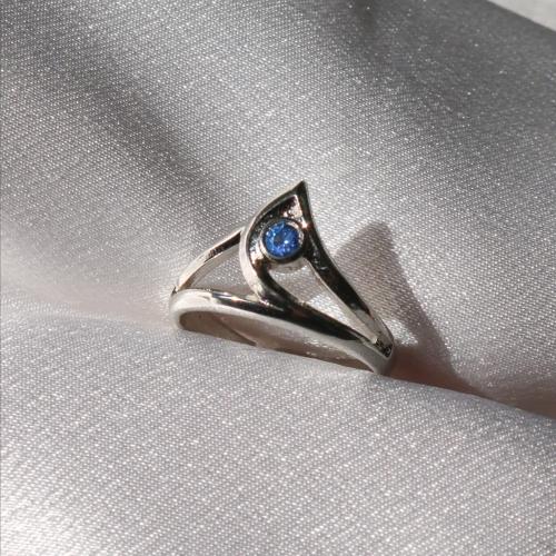 Zinc Alloy prst prsten, Zinek, á, micro vydláždit kubické zirkony & pro ženy, více barev na výběr, Prodáno By PC