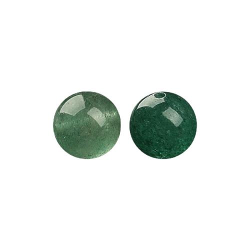 Grânulos de quartzo natural jóias, Morango Quartz, Roda, DIY & tamanho diferente para a escolha, verde, vendido por PC