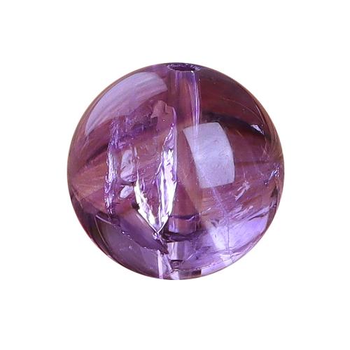 Natural Amethyst Beads Round DIY Grade AAAAA Sold By PC