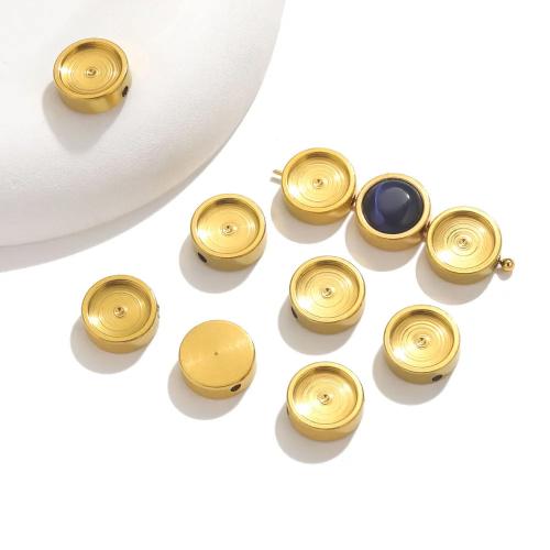 Perles sertis en acier inoxydable, Acier inoxydable 304, DIY & normes différentes pour le choix, plus de couleurs à choisir, 25x29mm, 10PC/sac, Vendu par sac