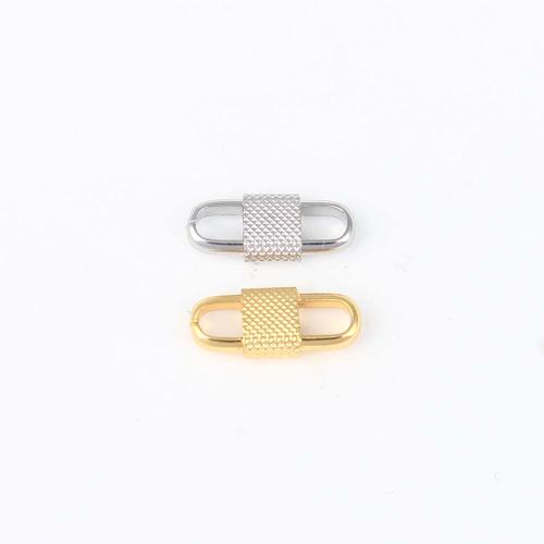 Brass Jewelry Clasps, plated, DIY, more colors for choice, nickel, lead & cadmium free, 25.80x12.10x4.70mm, Sold By PC