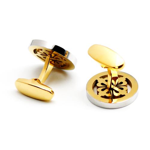 Cufflinks Brass plated for man 20mm Sold By PC