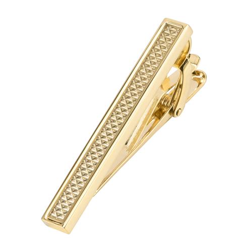 Tie Clip Brass polished for man Sold By PC