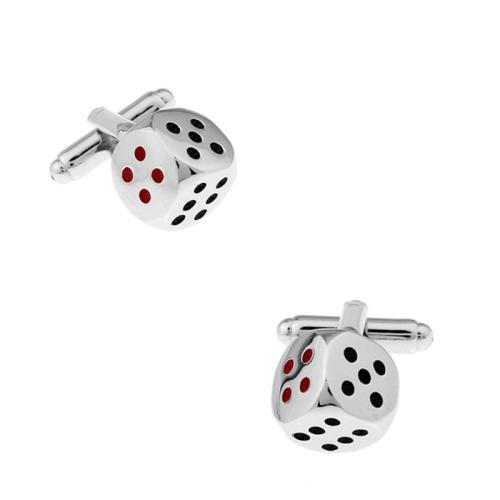 Cufflinks Brass polished for man & enamel Sold By Pair