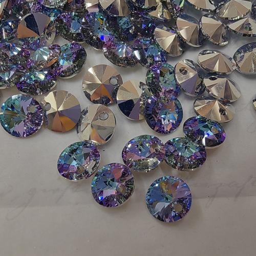 Perles cristal, soucoupe, DIY & styles différents pour le choix & facettes, Vendu par PC