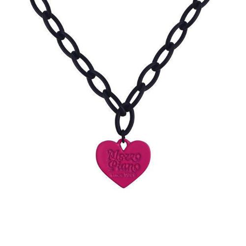 Zinklegierung Schmuck Halskette, plattiert, für Frau, schwarz, Länge ca. 21-50 cm, verkauft von PC