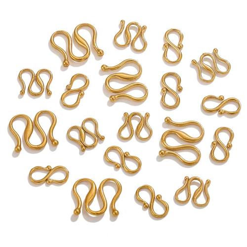 Stainless Steel Jewelry Clasp, 304 Stainless Steel, DIY & different size for choice & different styles for choice, more colors for choice, 10PCs/Bag, Sold By Bag