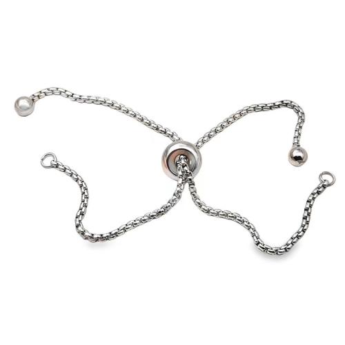 Stainless Steel Bracelet Finding, 304 Stainless Steel, DIY, more colors for choice, Length:Approx 12 cm, Sold By PC