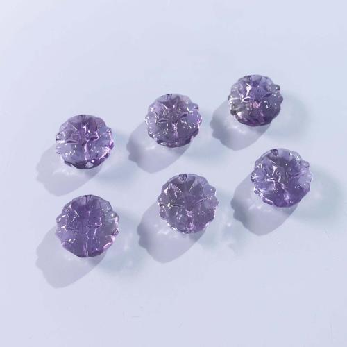 Natural Amethyst Beads DIY purple 16mm Sold By PC