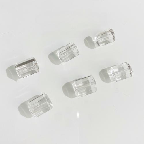 Naturliga Clear Quartz pärlor, DIY, vit, aboutuff1a12.5-13.5mm, Säljs av PC