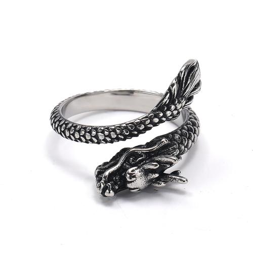 Titanium Steel Finger Ring, plated, punk style & different size for choice & for man, more colors for choice, Sold By PC