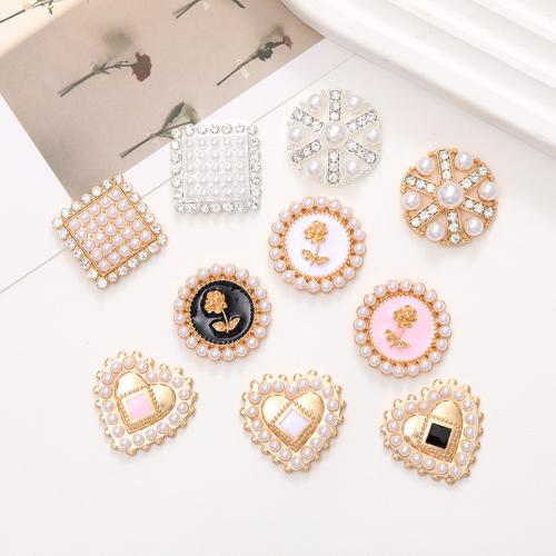 Mobile Phone DIY Decoration, Tibetan Style, with Plastic Pearl, different styles for choice & enamel & with rhinestone, more colors for choice, Sold By PC