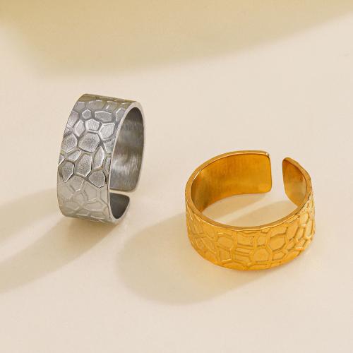 Rustfrit stål fingre Ringe, 304 rustfrit stål, mode smykker & for kvinde, flere farver til valg, diameter 17mm, Solgt af PC