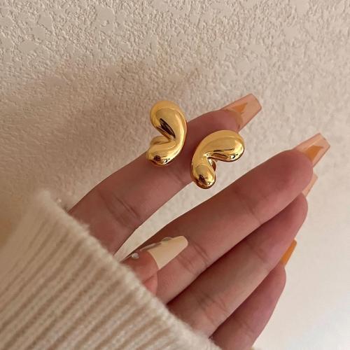 Stainless Steel Finger Ring, 304 Stainless Steel, gold color plated, fashion jewelry, golden, Sold By PC