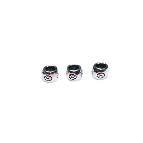 Spacer Beads Jewelry, 925 Sterling Silver, DIY, original color, 4.50mm, Hole:Approx 2.5mm, Sold By PC