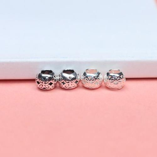 Spacer Beads Jewelry, 925 Sterling Silver, DIY, more colors for choice, 5.50mm, Hole:Approx 2.2mm, Sold By PC