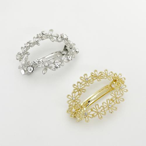 Hair Snap Clips, Tibetan Style, with Plastic Pearl, different styles for choice & for woman & with rhinestone, more colors for choice, Sold By PC