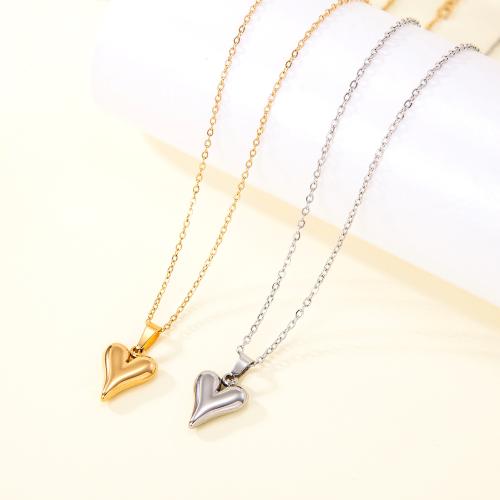 Stainless Steel Jewelry Necklace, 304 Stainless Steel, with 5cm extender chain, fashion jewelry & different styles for choice & for woman, more colors for choice, Length:Approx 40 cm, Sold By PC