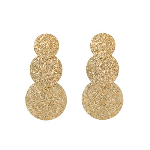 Zinc Alloy Drop Earrings fashion jewelry & for woman 46mm Sold By Pair