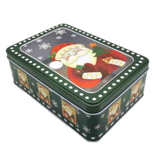Iron Christmas Candy Jar, Christmas Design & different designs for choice, more colors for choice, 185x130x55mm, Sold By PC