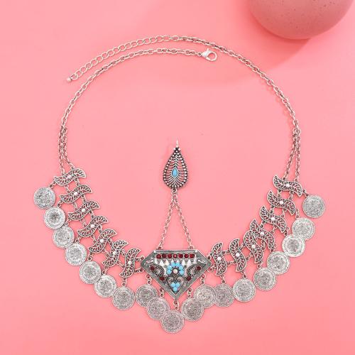 Tibetan Style Frontlet, folk style & for woman, more colors for choice, Length:27.5 Inch, Sold By PC