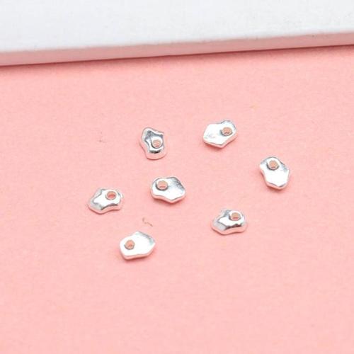 Spacer Beads Jewelry, 925 Sterling Silver, DIY & different styles for choice, silver color, Sold By PC