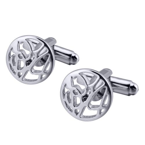 Cufflinks Brass polished Unisex Sold By Pair