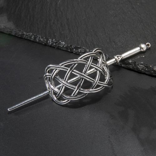 Hair Stick Zinc Alloy vintage & for woman & hollow Sold By PC