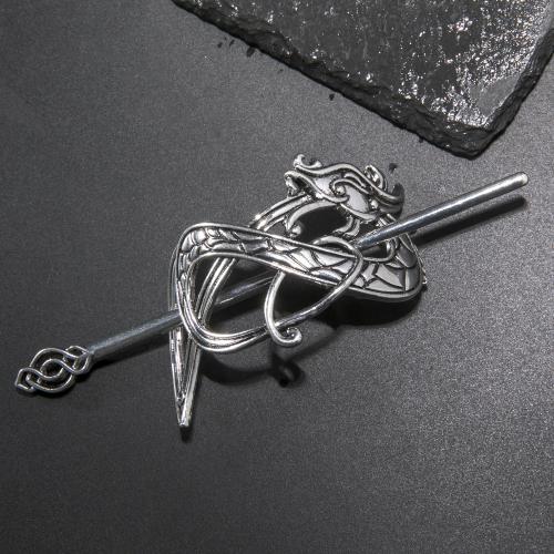 Hair Stick Zinc Alloy vintage & for woman & hollow Sold By PC