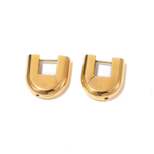 Stainless Steel Lever Back Earring, 304 Stainless Steel, Vacuum Ion Plating, fashion jewelry & for woman, more colors for choice, 20x20mm, Sold By Pair