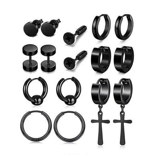 Edelstahl Tropfen Ohrring, 304 Edelstahl, Modeschmuck & unisex & verschiedene Stile für Wahl, keine, verkauft von PC