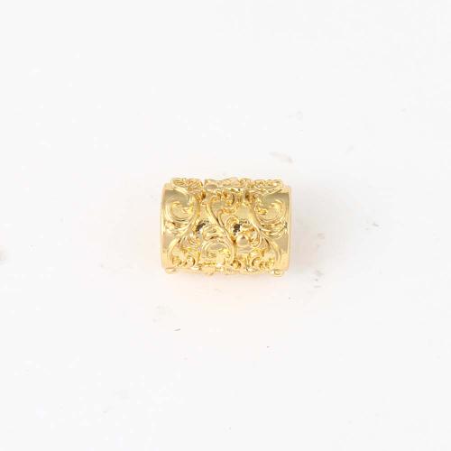 Brass Jewelry Beads, gold color plated, DIY, nickel, lead & cadmium free, 10.30x8.20x7.80mm, Sold By PC