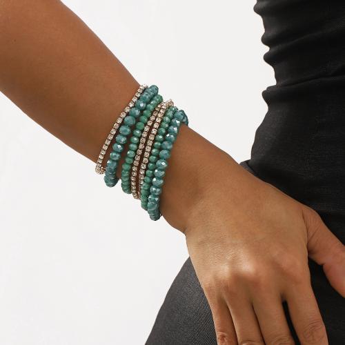 Crystal Bracelets fashion jewelry Sold By Set