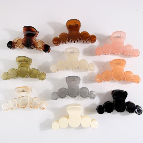 Hair Claw Clips, Polystyrene, stoving varnish, for woman, more colors for choice, Sold By PC