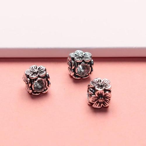 Spacer Beads Jewelry, 925 Sterling Silver, DIY & different size for choice, original color, Sold By PC