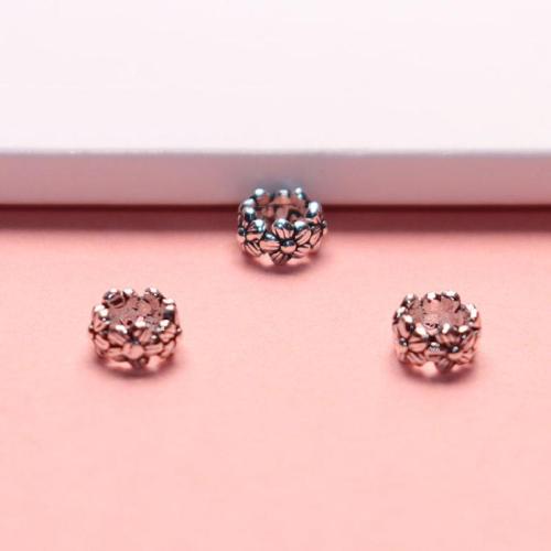 Perles d'espacement Bijoux, argent sterling 925, DIY & normes différentes pour le choix, couleur originale, Vendu par PC