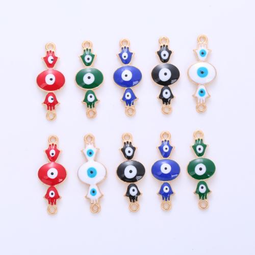 Tibetan Style Connector, plated, DIY & enamel, more colors for choice, 230x11x2mm, 200PCs/Lot, Sold By Lot