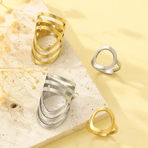 Zinc Alloy Finger Ring with 304 Stainless Steel plated fashion jewelry  & for woman Sold By PC