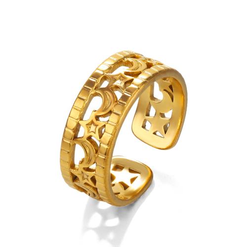Rozsdamentes acél Finger Ring, 304 rozsdamentes acél, divat ékszerek & a nő, több színt a választás, Által értékesített PC