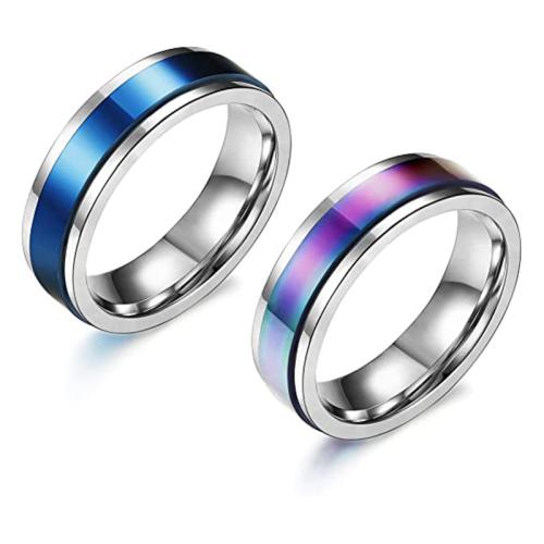 ステンレス鋼の指環, 304ステンレススチール, ファッションジュエリー & ユニセックス & 異なるサイズの選択, 無色, 売り手 パソコン