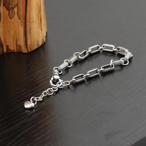 925 Sterling Silver Bangle Bracelet with 5CM extender chain Unisex silver color Length Approx 17 cm Sold By PC