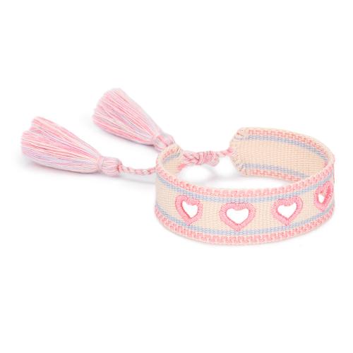 Chain Woven Bracelets Polyester & for woman Length 15 cm Sold By PC