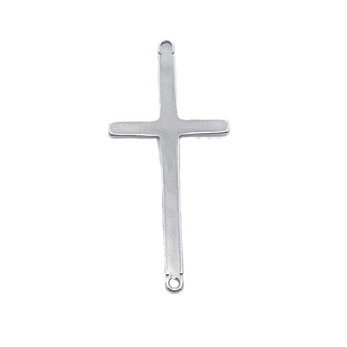 Stainless Steel Connector 304 Stainless Steel Cross DIY original color Sold By PC