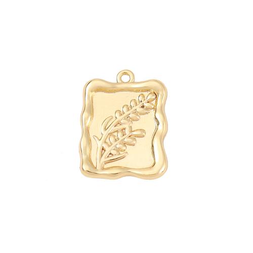 Brass Jewelry Pendants real gold plated DIY Sold By PC